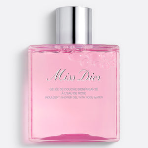 MISS DIOR INDULGENT SHOWER GEL WITH ROSE WATER ~ Foaming Shower Gel for the Body