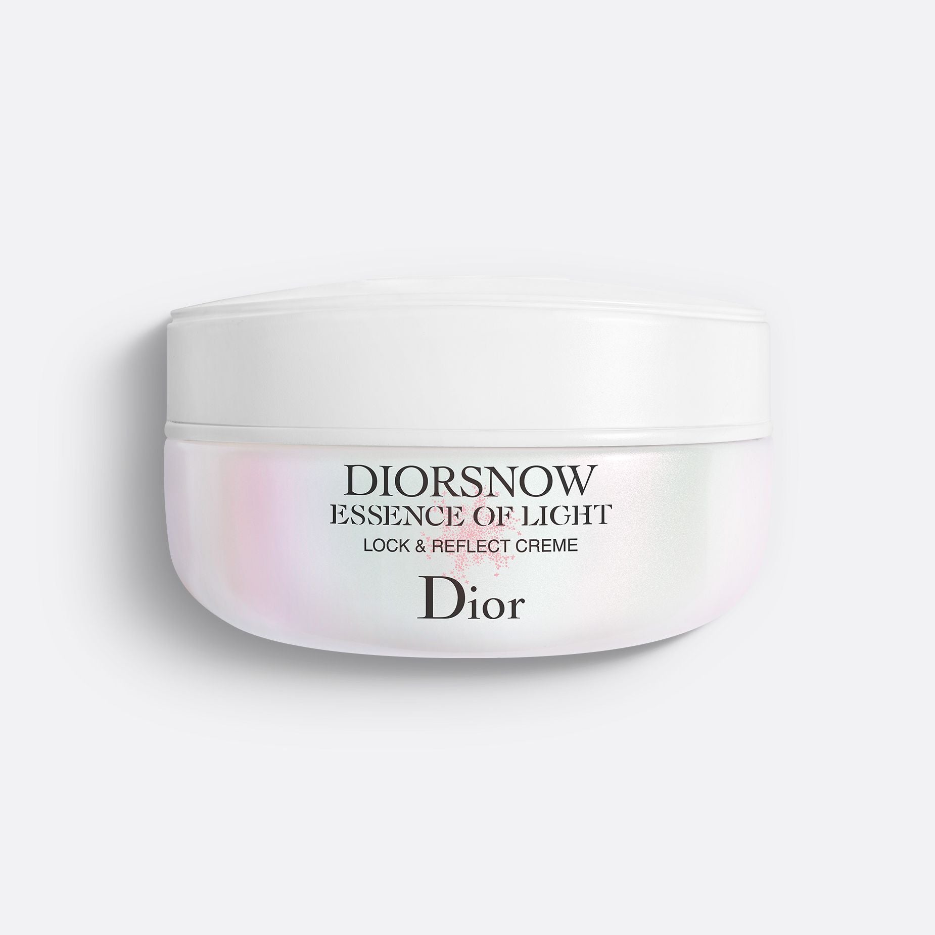 DIORSNOW ESSENCE OF LIGHT LOCK & REFLECT CREME ~ Moisturizing brightening cream for face and neck - illuminates, hydrates and smooths
