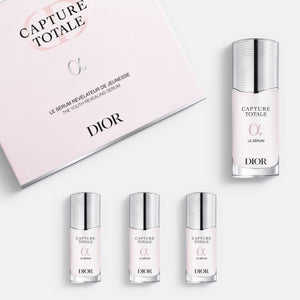 CAPTURE TOTALE LE SÉRUM SET ~ Youth-Revealing Serum - Retail Size and Travel Size